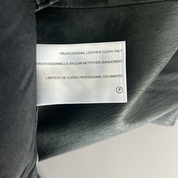 NWOT AG 100% Lamb Leather The Leggings Supper Skinny in Climbing Ivy Size 26 - Picture 10 of 14